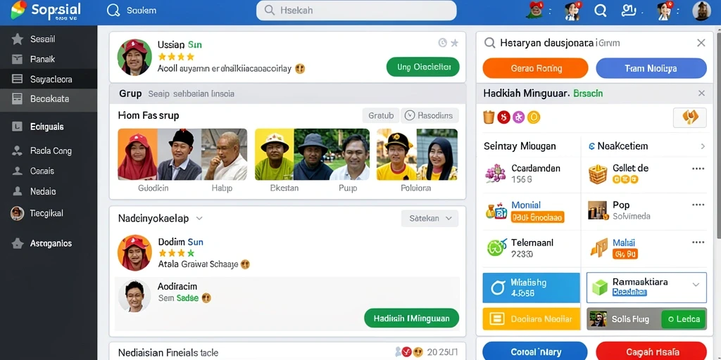 Tampilan awal yang menarik dan intuitif.
