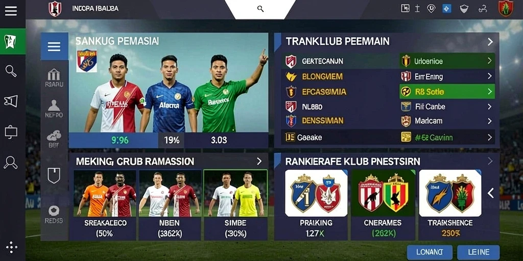 Tampilan layar awal D200M yang menarik dan penuh warna.