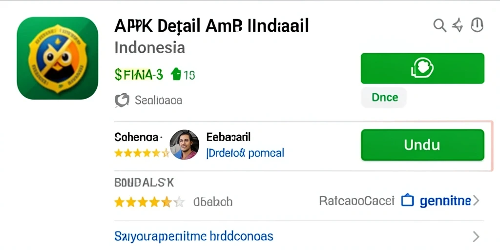 Tampilan grafis yang memukau di dalam aplikasi.
