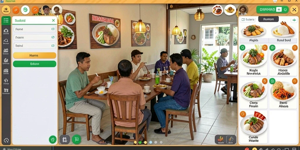 Tampilan antarmuka yang menarik dan mudah digunakan.