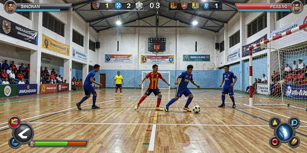Tampilan awal permainan yang menawan.