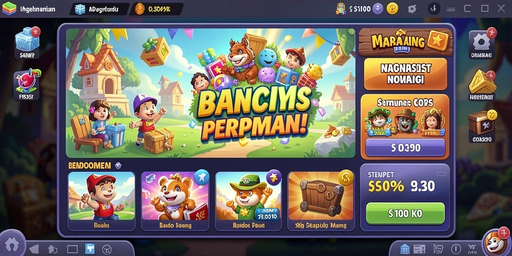 Menampilkan karakter utama NEKO4D dalam aksi menarik.