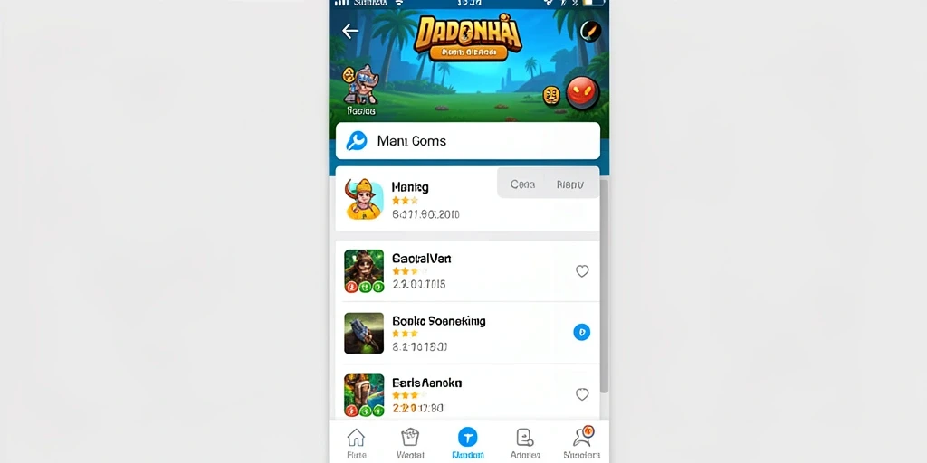 Tampilan awal aplikasi PLAYWIN yang menarik.