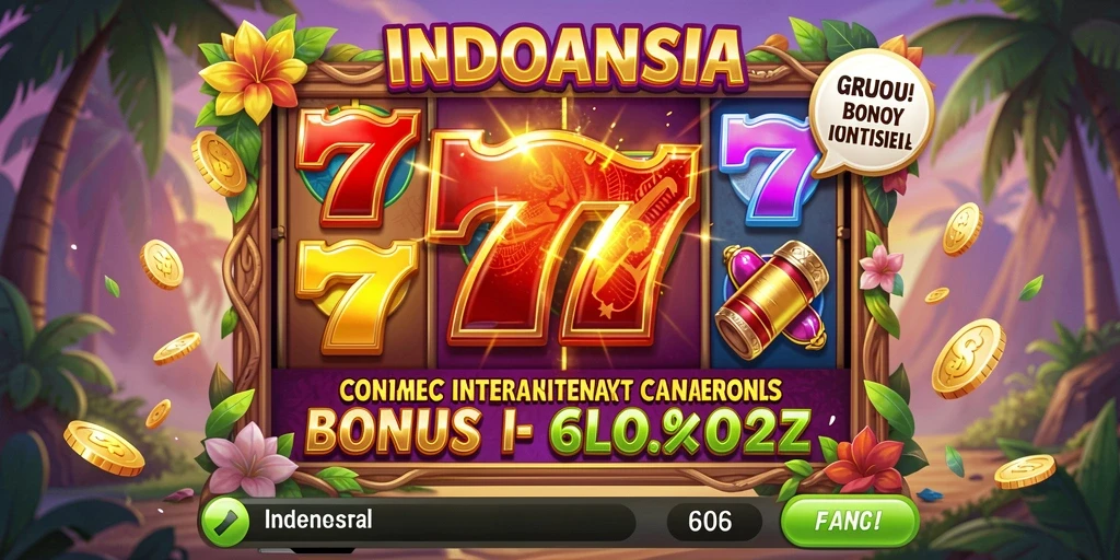 Tampilan awal permainan yang menarik dan penuh warna.