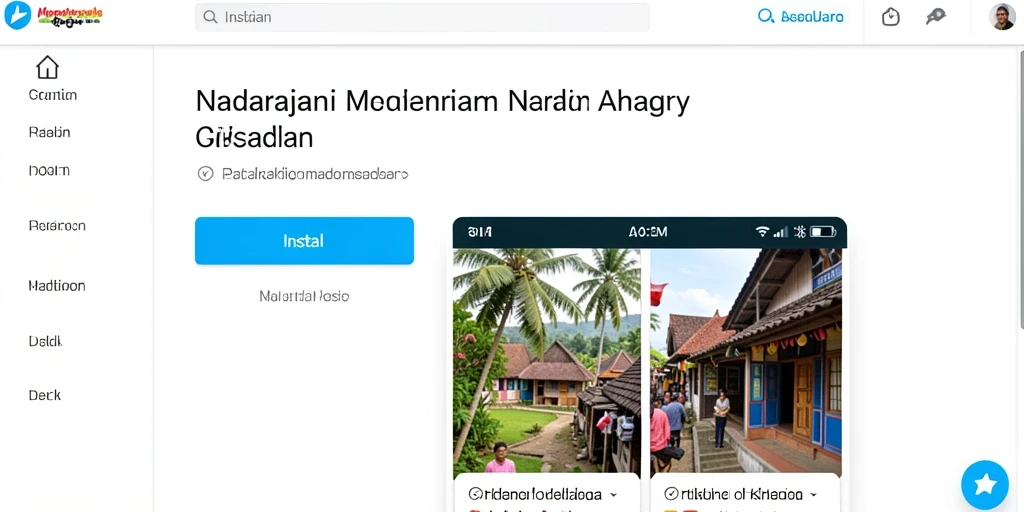 Tampilan antarmuka yang bersih dan menarik.