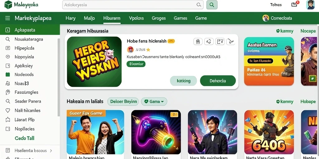 Tampilan menu utama RAJAWALI55 yang menarik.