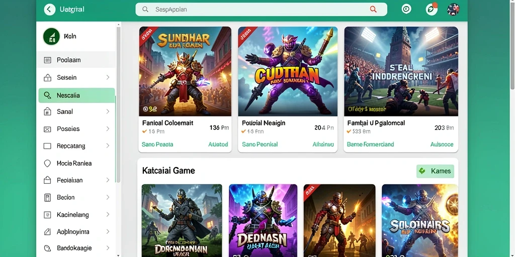 Tampilan awal aplikasi RP66 yang menarik.