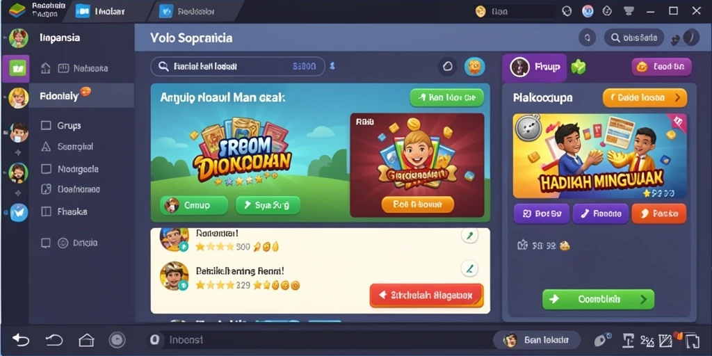 Tampilan antarmuka yang user-friendly dan menarik.