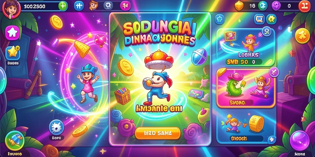 Screenshot menunjukkan pemandangan menakjubkan dalam game.