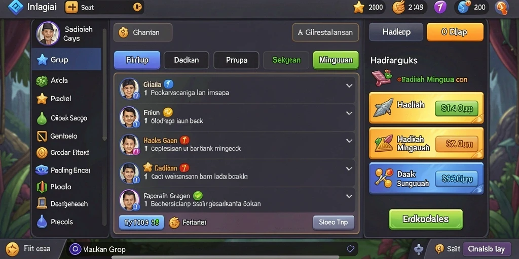 Tampilan antarmuka UNTUNGGO yang menarik dan sederhana.