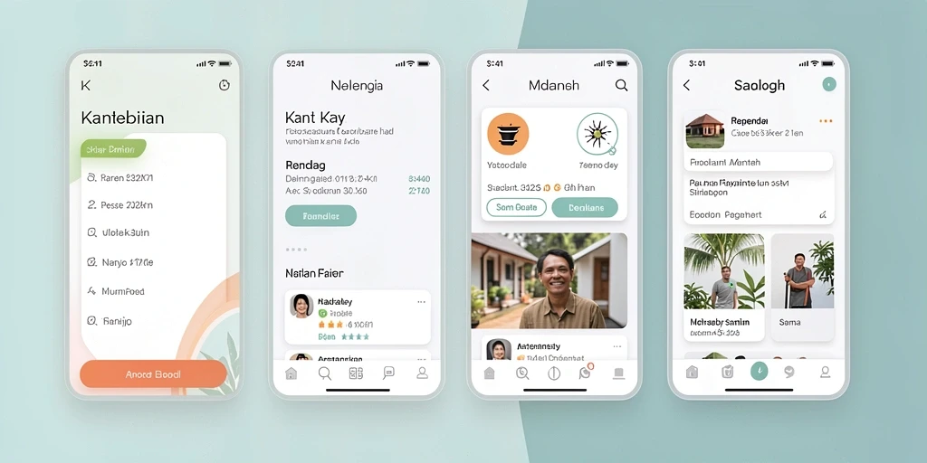 Tampilan antarmuka yang user-friendly dan menarik.
