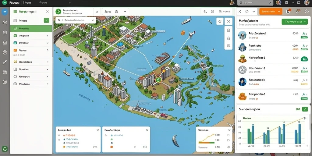 Tampilan antarmuka yang menarik dan user-friendly.