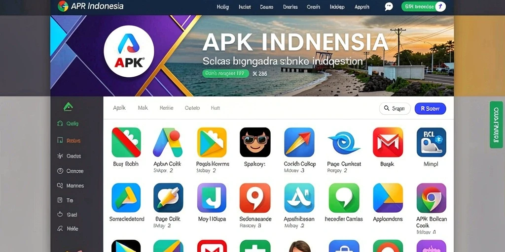 Tampilan antarmuka aplikasi yang modern dan menarik.